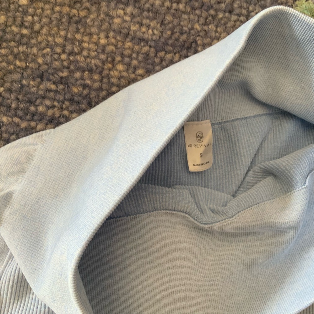 Gymshark Blue Activewear Shorts - Picture 6 of 6